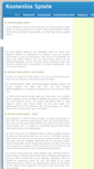 Mobile Screenshot of kostenlos-spiele.net